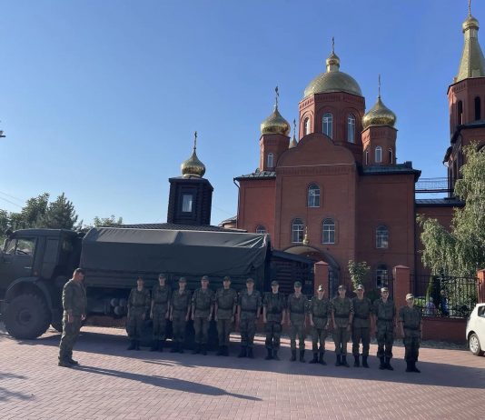 Военнослужащие посетили храм святого апостола Андрея Первозванного ст. Новотитаровской