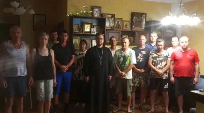 Иерей Владимир Иванов посетил центр помощи людям в трудной жизненной ситуации «Содействие»