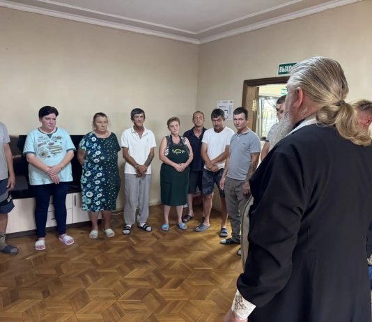 В краснодарском центре пробации «Предел» состоялась первая встреча с духовником