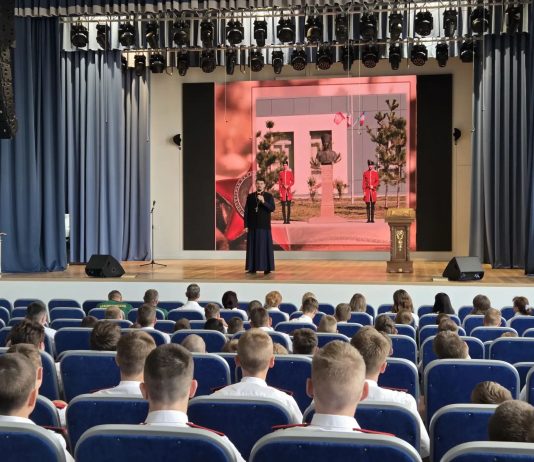Духовно-просветительское занятие прошло в Кубанском казачьем кадетском корпусе
