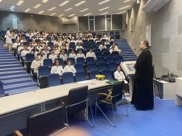 Иерей Георгий Белан провел встречу со студентами Кубанского государственного медицинского университета