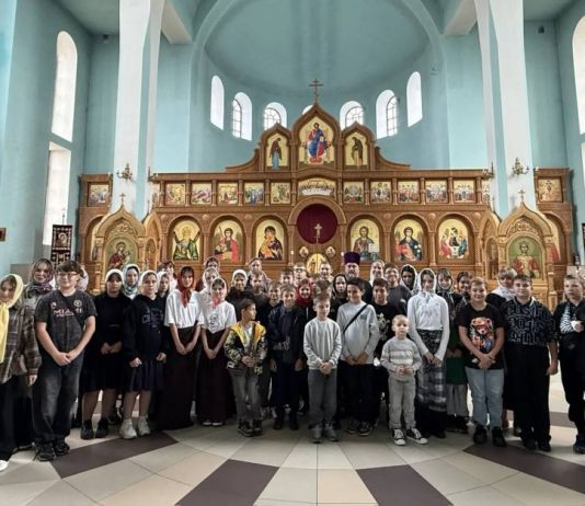 В воскресной школе Свято-Троицкого храма г. г. Горячий Ключ состоялся день открытых дверей