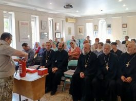 Занятия по пожарной безопасности прошли в Свято-Ильинском храме