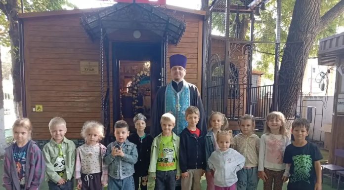 Храм святителя Луки Крымского посетили воспитанники детского сада № 90