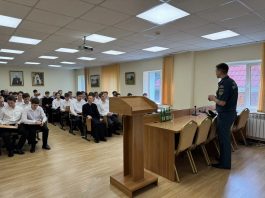 В Екатеринодарской духовной семинарии прошла встреча с государственным инспектором пожарного надзора