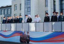 Митрополит Василий принял участие в открытии нового Кубанского казачьего кадетского корпуса имени атамана Ивана Безуглого