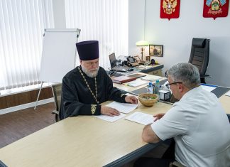 Состоялась встреча протоиерея Павла Калинина с министром образования и науки Краснодарского края