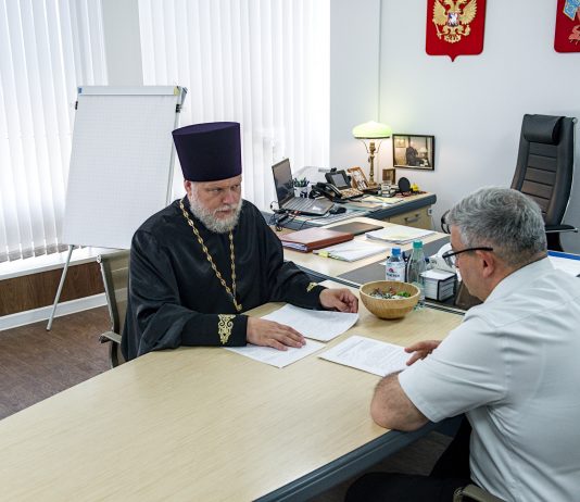 Состоялась встреча протоиерея Павла Калинина с министром образования и науки Краснодарского края