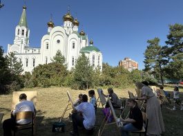 В детской воскресной школе при храме Святого Духа прошел день открытых дверей
