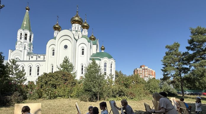 В детской воскресной школе при храме Святого Духа прошел день открытых дверей
