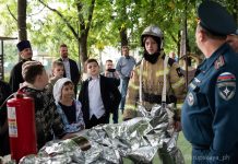 В храме свт. Луки прошло профилактическое мероприятие по пожарной безопасности