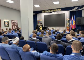 Иеромонах Кронид посетил храм-часовню святителя Луки Крымского при Краснодарском военном госпитале