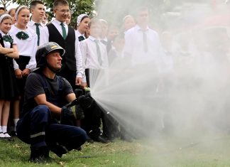 Для воспитанников Русской Православной школы прошли занятия с сотрудниками МЧС