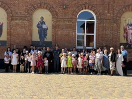 В воскресной школе Свято-Покровского храма станицы Елизаветинской прошло занятие по пожарной безопасности