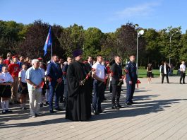 Иерей Иларион Максимец принял участие в акции памяти «Преступлениям фашизма — нет срока давности»