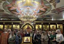 В Свято-Сергиевском храме города Краснодара была отслужена сестринская Божественная литургия