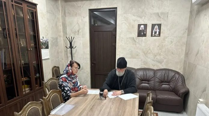 В храме великомученика Пантелеимона г. Краснодара состоялось подписание договора о сотрудничестве с детским садом