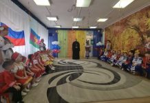 Иерей Александр Мачадо Сахнов благословил воспитанников казачьих групп детского сада
