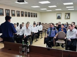 В Екатеринодарской духовной семинарии состоялась встреча с представителями Братства Православных следопытов