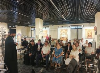 Иерей Вячеслав Куприенко провёл лекцию в рамках фестиваля «Видеть и слышать»