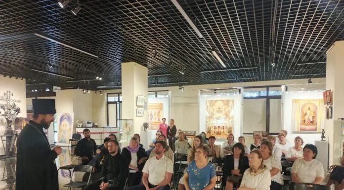 Иерей Вячеслав Куприенко провёл лекцию в рамках фестиваля «Видеть и слышать»