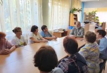 Иерей Максим Белов провел встречу с читателями библиотеки ст. Северской