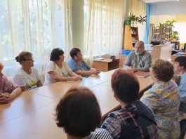 Иерей Максим Белов провел встречу с читателями библиотеки ст. Северской