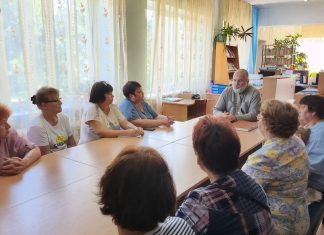 Иерей Максим Белов провел встречу с читателями библиотеки ст. Северской