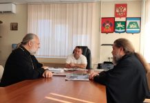 Глава администрации ст. Северской провел рабочую встречу с духовенством