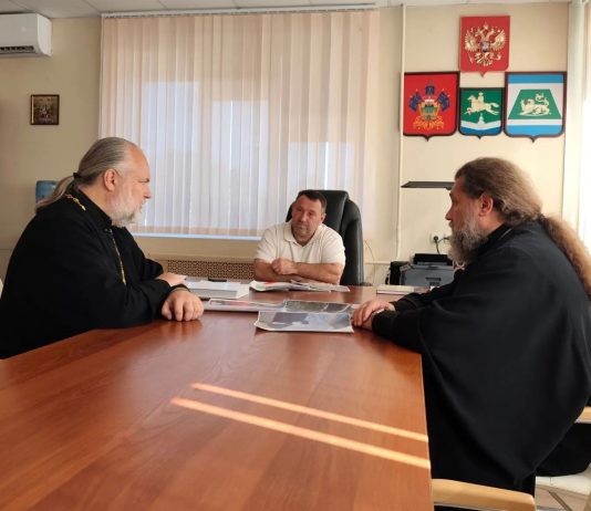 Глава администрации ст. Северской провел рабочую встречу с духовенством