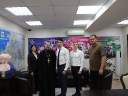 Протоиерей Сергий Лопасов встретился с министром спорта Краснодарского края