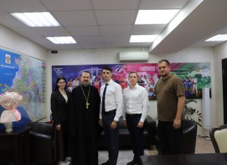 Протоиерей Сергий Лопасов встретился с министром спорта Краснодарского края