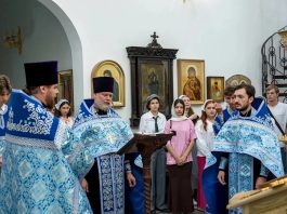 Молебен перед началом учебного года прошел в храме при Кубанском государственном университете