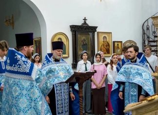 Молебен перед началом учебного года прошел в храме при Кубанском государственном университете