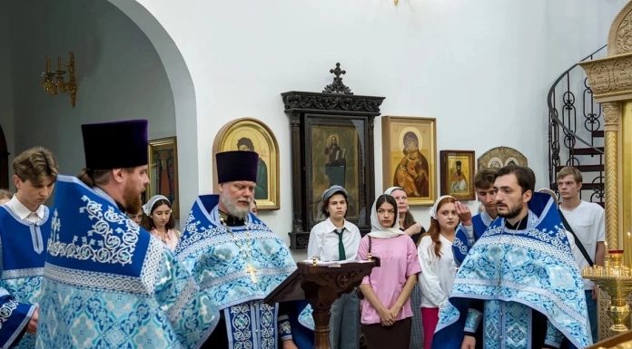 Молебен перед началом учебного года прошел в храме при Кубанском государственном университете