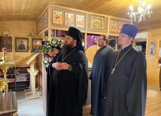 Иеромонах Кронид посетил больницу скорой медицинской помощи и храм свт. Луки