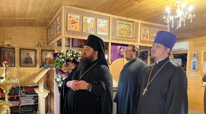 Иеромонах Кронид посетил больницу скорой медицинской помощи и храм свт. Луки