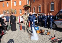 В храме Рождества Христова состоялось занятие по антитеррористической защищенности