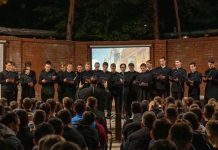 Хор Екатеринодарской духовной семинарии выступил с концертом в Краснодарском университете МВД