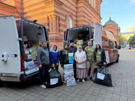 В Ростовский госпиталь отправилась очередная партия гуманитарной помощи