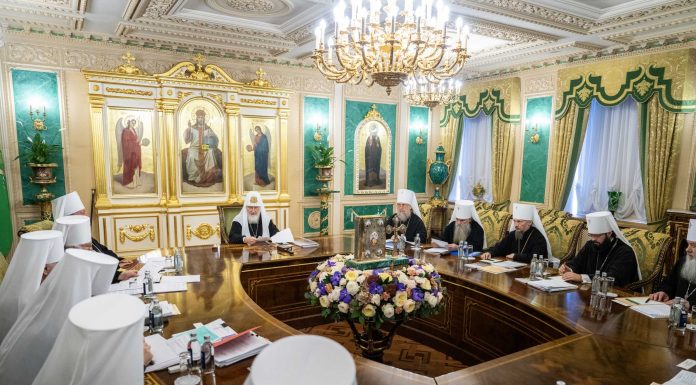 Митрополит Екатеринодарский и Кубанский Василий принял участие в заседании Священного Синода