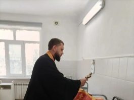 Иерей Кирилл Мрачко посетил пациентов Краснодарского хосписа