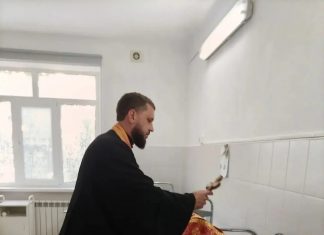 Иерей Кирилл Мрачко посетил пациентов Краснодарского хосписа