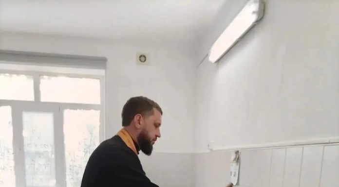 Иерей Кирилл Мрачко посетил пациентов Краснодарского хосписа