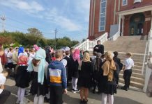 Ученики казачьего класса посетили с экскурсией храм