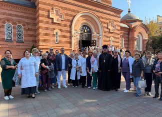 Сотрудники больницы скорой медицинской помощи побывали в Свято-Екатерининском кафедральном соборе