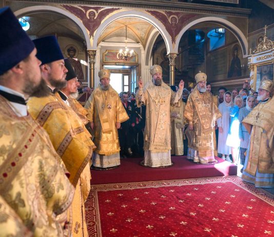 В соборе Архистратига Михаила города Сочи прошли юбилейные торжества